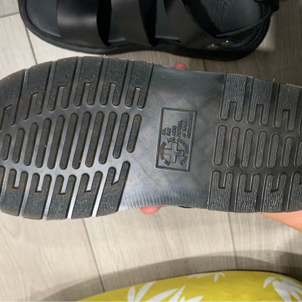 Dr Martens Gryphon Brando Leather Gladiator Sandals - Picture 6 of 7